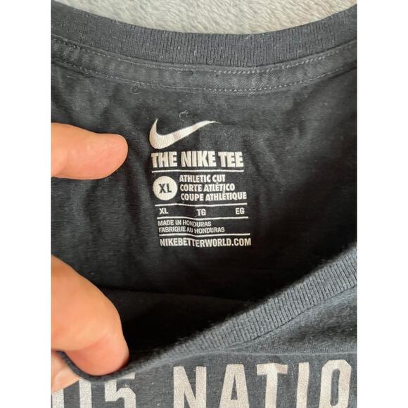 Nike Alabama 2015 National Champions Won As One T-Shirt Size XL Gray - Picture 3 of 9